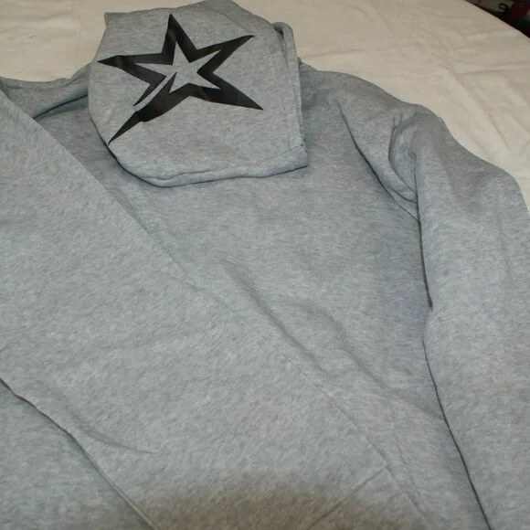 Super Wisdom sweat suit w\drawstring bell bottom pants, Hoodie w\drawstring LG - Picture 15 of 15